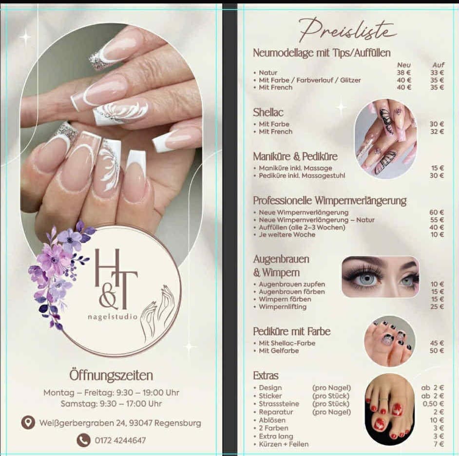 Nail Menu